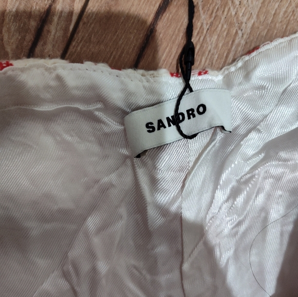 SANDRO Houndstooth Shorts - Picture 7 of 10